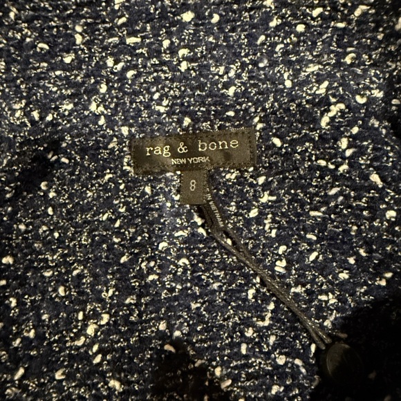 Rag & Bone Speckled Navy Jacket - Picture 5 of 8